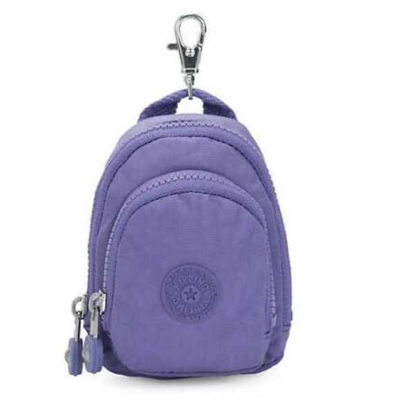 Kipling Accessories - KIPLING Seoul Mini Backpack Keychain Joyful Purple